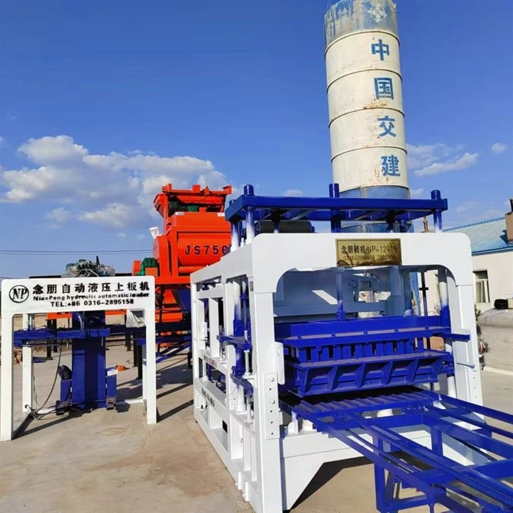 Bangladesh Automatic Concrete Block Machine